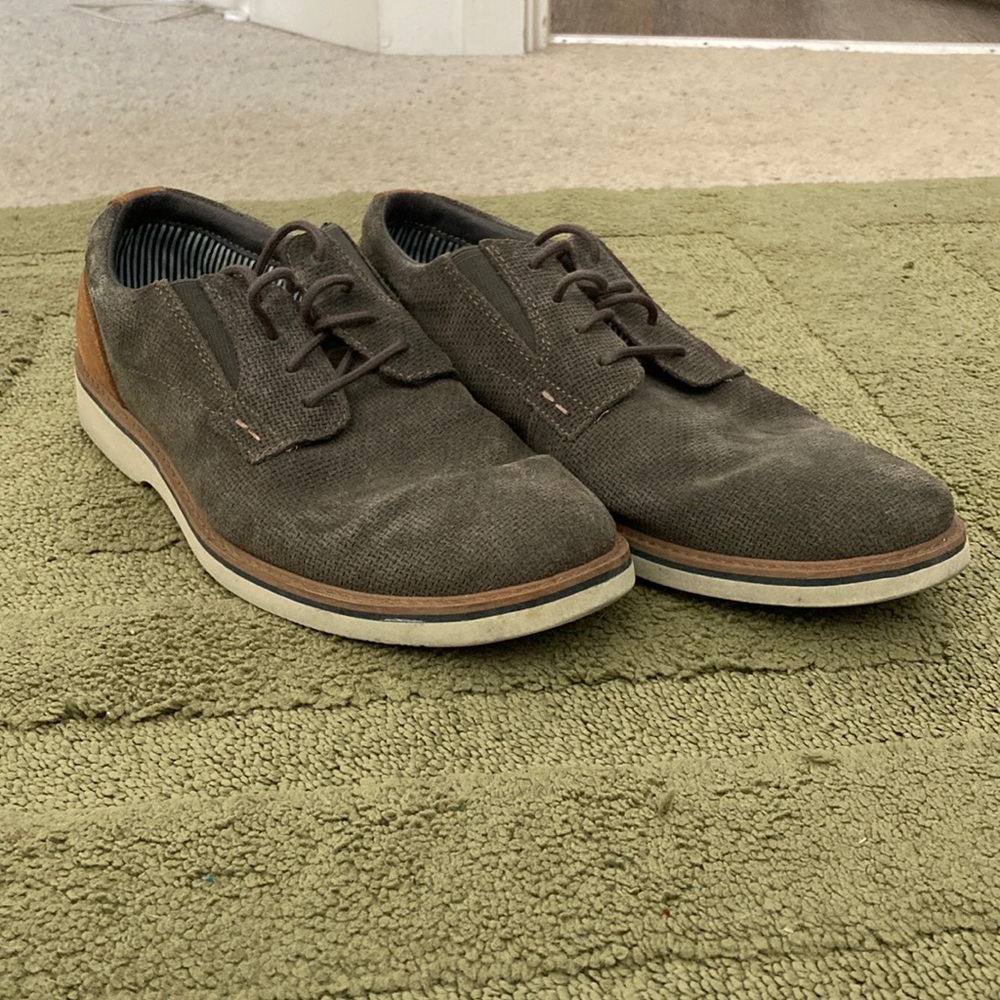 Nunn Bush Men's Grey Casual Shoes
